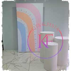 Arco-Íris / Boho, Kit festa Decoração Aniversário.