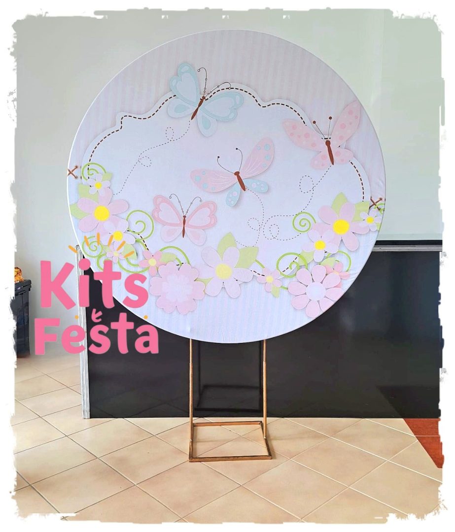 Borboletas com Menina Casadinho com Mesa Borboleta Kit Festa Decoração. - Image 4