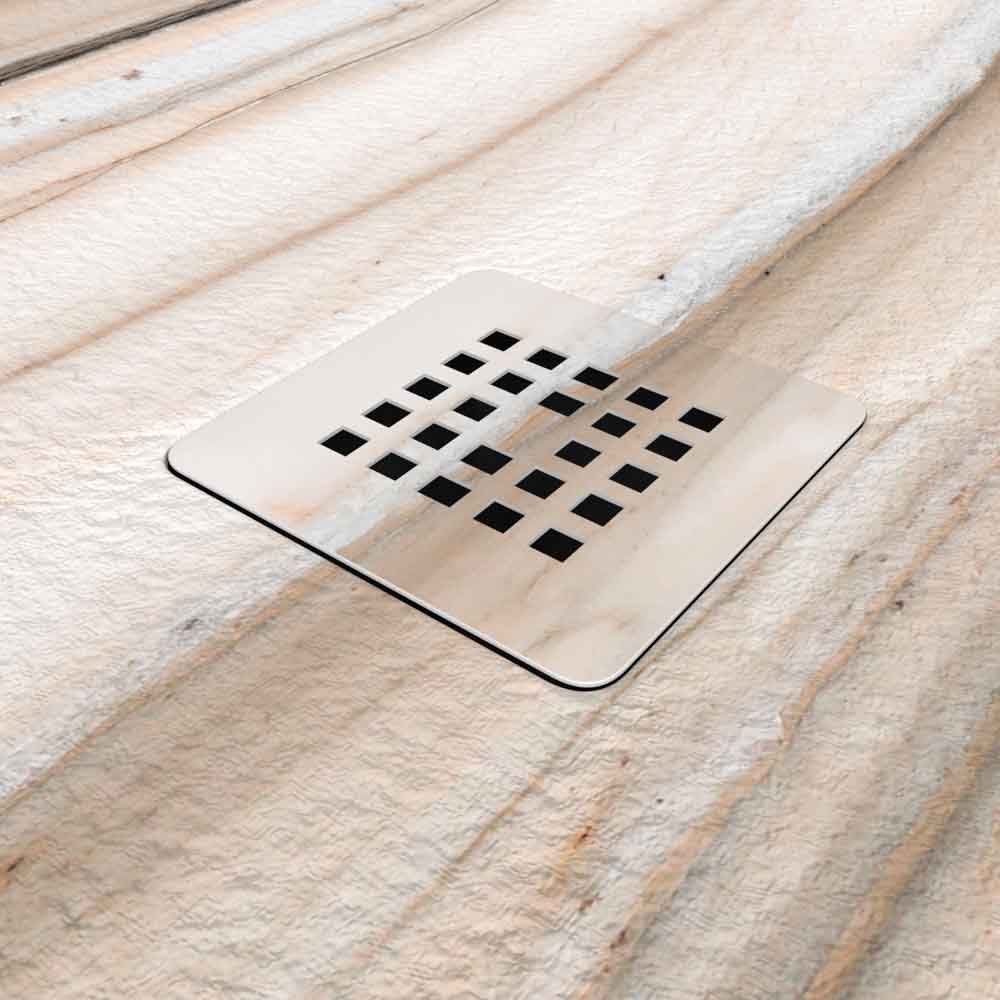 Base de duche em resina com efeito madeira Mahogany com textura de ardósia – antiderrapante STONE 3D moderna - Image 4