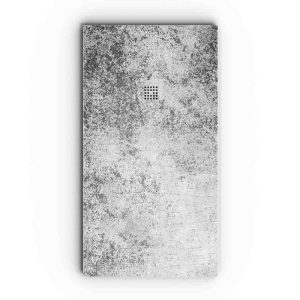 Base de duche efeito cimento Arno e outras cores – antiderrapante moderno STONE 3D
