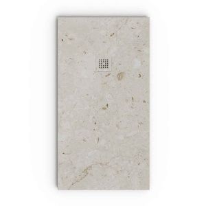 Base de duche Mármore Efeito resina MARK e outras cores – antiderrapante STONE 3D moderno