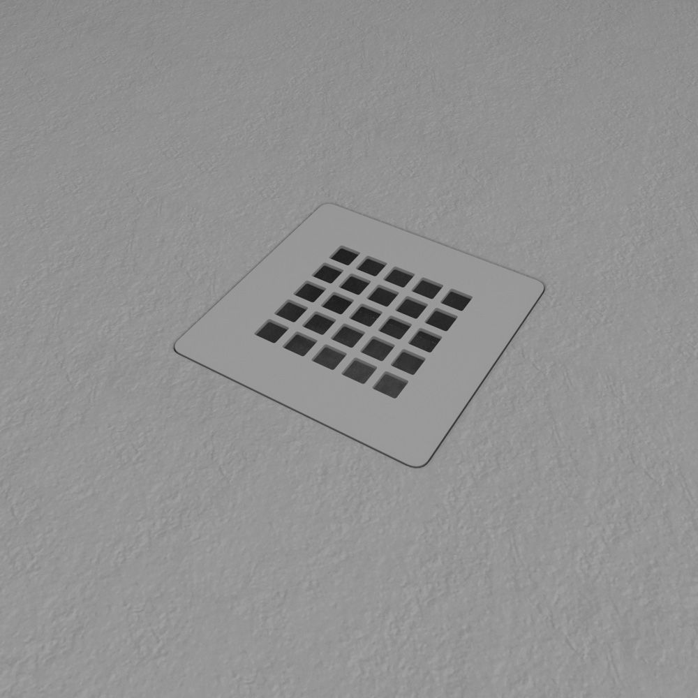 Base de duche moldada em resina ABSOLUTA Cinzento cimento – textura ardósia – antibacteriana e antiderrapante. Cores a escolher. - Image 3