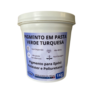 PIGMENTO PASTA VERDE TURQUESA -1KG