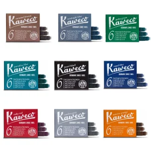 Recargas Kaweco para canetas Tinta Permanente Moleskine/Kaweco