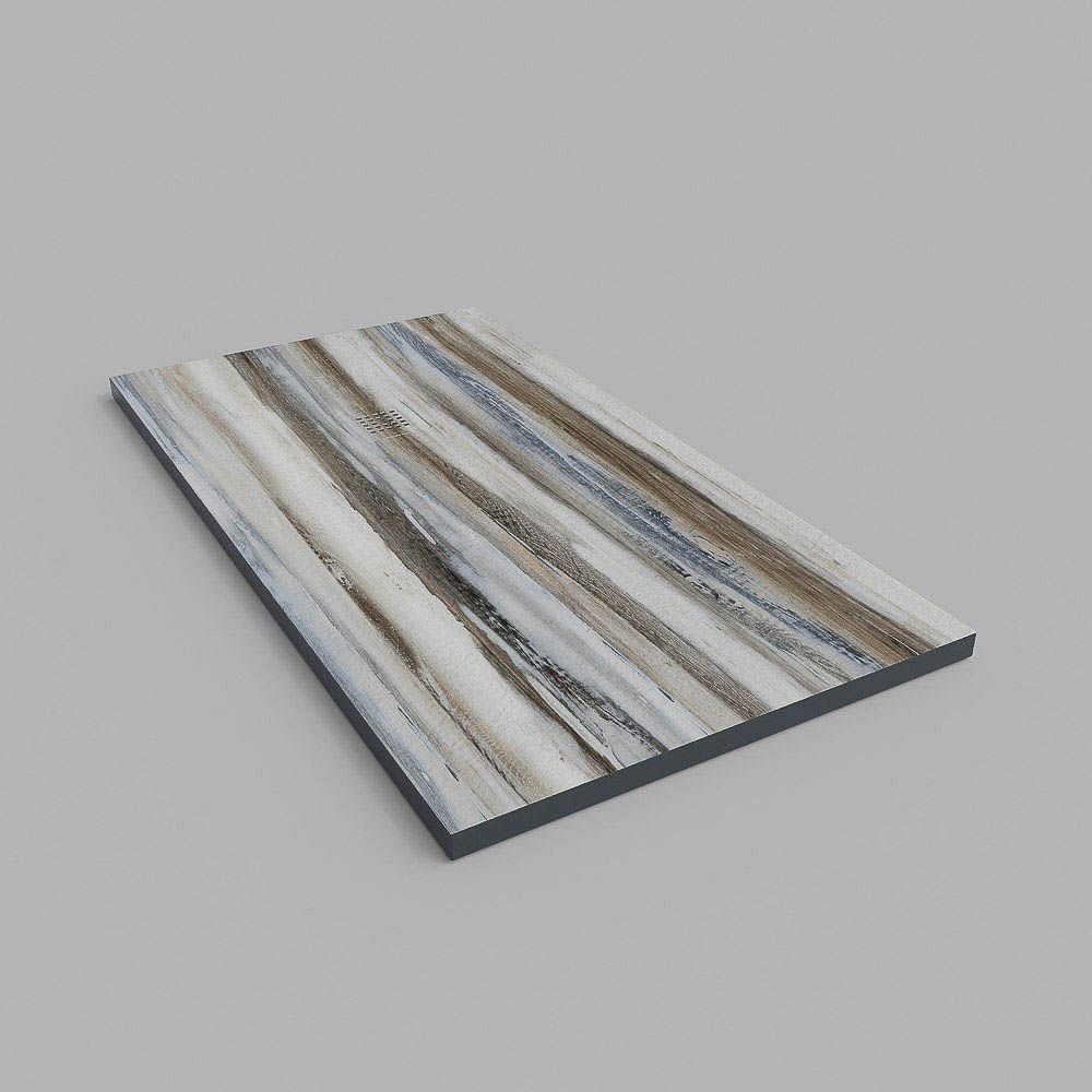 Base de duche em resina textura ardósia Acabamento efeito madeira Vintage Azul – antiderrapante PEDRA 3D moderno - Image 4