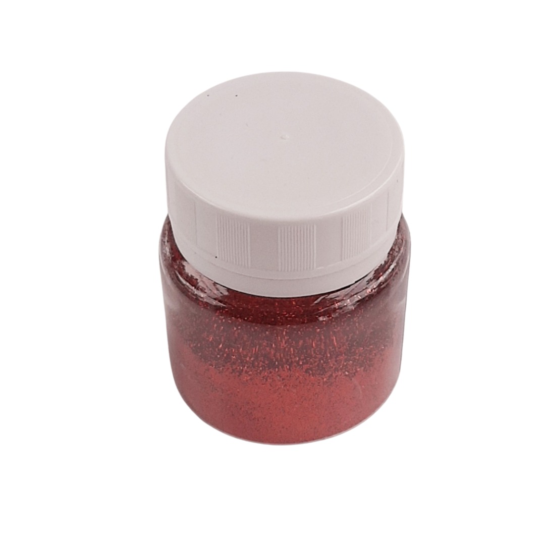 PIGMENTO GLITTER VERMELHO 15 GR