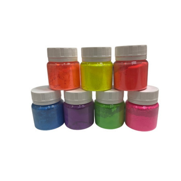 KIT PIGMENTOS FLUORESCENTES 7 X 15G