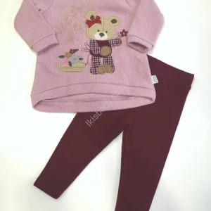Conjunto Rosa Bebé Menina