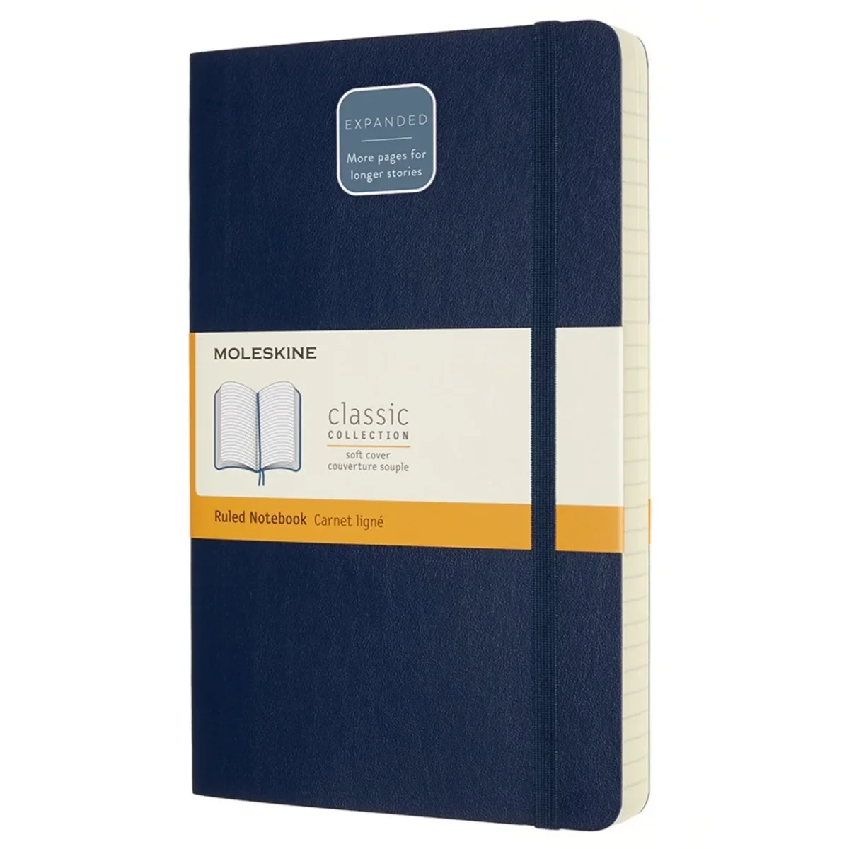 Caderno Soft Expanded (400 páginas) - Azul Safira - Image 2
