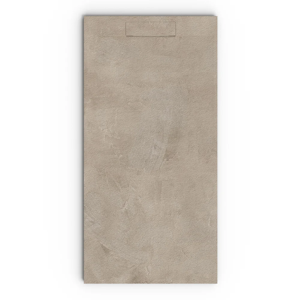 Base de duche em resina efeito cimento acabamento satin – PLASTER 3D antiderrapante