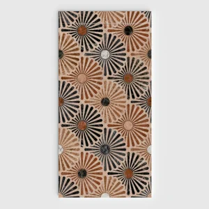 Base de duche em resina efeito 3D mosaico imitação hidraulico MELANTRA – antiderrapante PLASTER 3D moderno