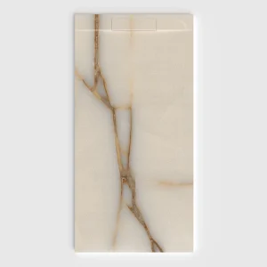 Base de duche em resina efeito mármore ATHENOX – antiderrapante PLASTER 3D moderno