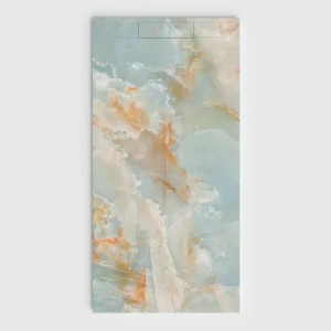 Base de duche em resina efeito mármore CELESTINO – antiderrapante PLASTER 3D moderno