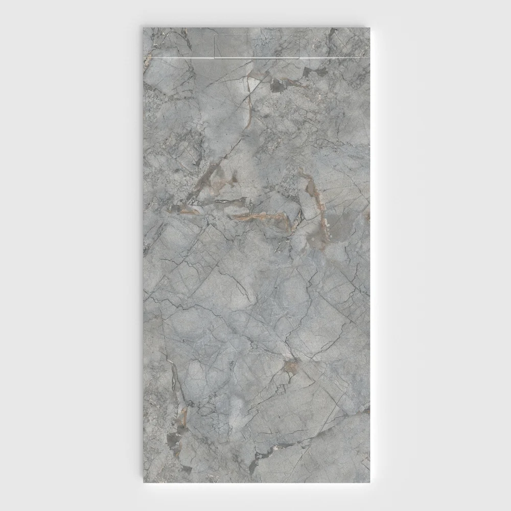 Base de duche em resina efeito mármore CREMAZZIA – antiderrapante PLASTER 3D moderno - Image 2