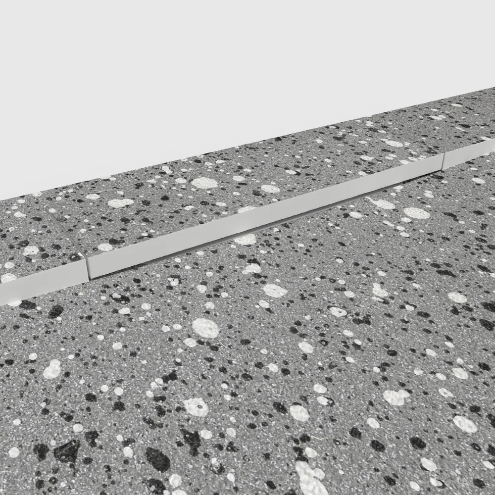 Base de duche em resina efeito 3D mosaico imitação terrazo STONEZIA – antiderrapante PLASTER 3D moderno - Image 4