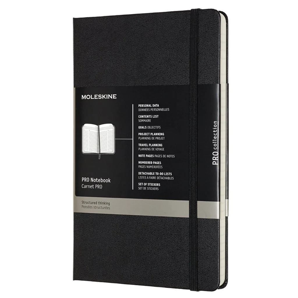Caderno PRO - Preto
