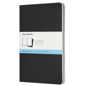 Cahier Preto - Conjunto de 3 cadernos