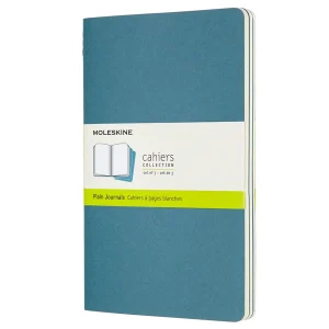 Cahier Azul Vivo - Conjunto de 3 cadernos
