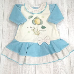 Vestido Veludo Coelho Balões